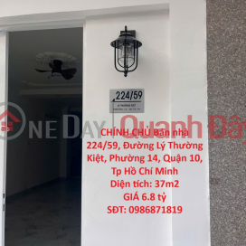 OWNER House for sale 224\/59 Ly Thuong Kiet, Ward 14, District 10, new house, area 4.03m x 9.4m. _0