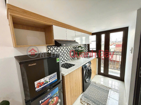 (Extremely rare) Newly opened 30m2 luxury Loft apartment at lane 128A Ho Tung Mau - Private washing machine _0