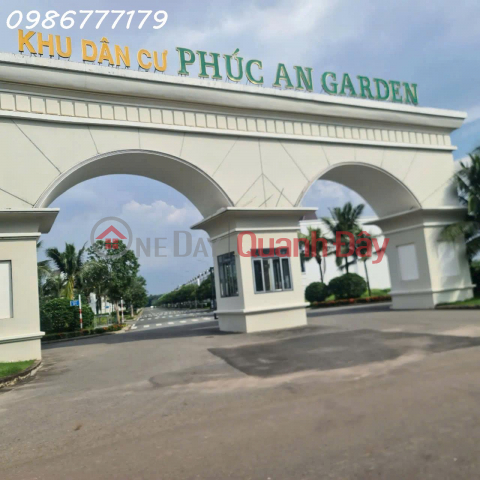 Bán đất khu Phúc An Garden Bàu Bàng, Bình Dương _0