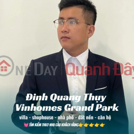 My name is Az Quang Thuy - Vinhomes Grand Park City product expert. Thu Duc. _0