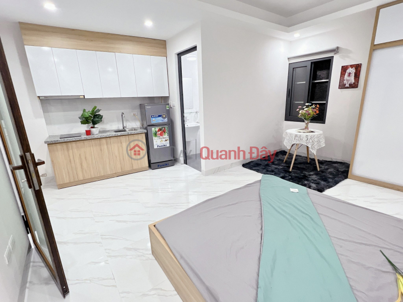 (Extremely Hot) Beautiful, spacious Studio at Tran Cung, Fully furnished, just move in - Real news, not fake news, Vietnam, Rental ₫ 4.6 Million/ month
