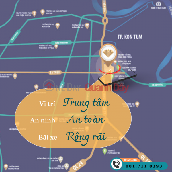 Property Search Vietnam | OneDay | Residential, Rental Listings | ADDRESSING HOUSE FOR RENT FOR OFFICE IN KONTUM CITY CENTER