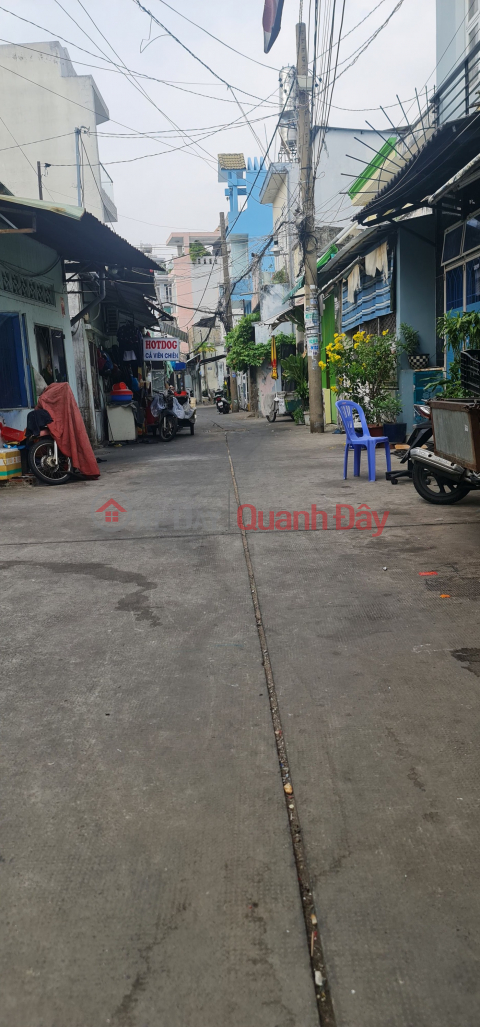 6m alley house on Phu Tho Hoa street, 2 floors, price 3.9 billion VND _0