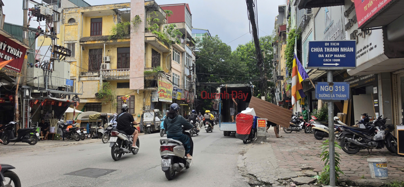 Owner selling house at 318 La Thanh Street, O Cho Dua Ward, Hanoi, 44.5m2 x 5 floors, 3m wide alley, no brokerage fee. Sales Listings