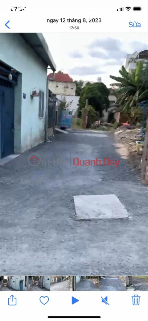 Selling 2 plots of residential land adjacent to the car alley on Nguyen Van Tang street _0