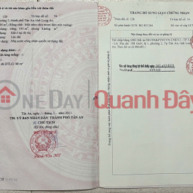 PRIME LOCATION - INVESTMENT OPPORTUNITY - 2 ADJACENT PLOTS OF LAND FOR SALE in Ward 5, Tan An City, Long An Province. _0