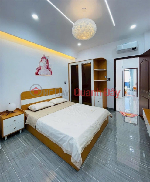 ₫ 6.25 Billion Beautiful house Pham Van Chieu, Ward 16, Go Vap - 4 floors fully furnished, 6.25 billion