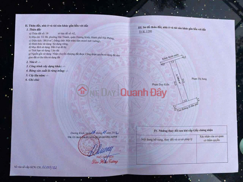 đ 4.59 Billion | Land lot on Hai Thanh 2 Market street – RARE PRICE 2X MILLION\\/M² – High liquidity ZALO 0567 222 555