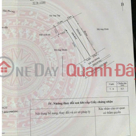 CC cần bán lô đất siêu đẹp mặt tiền đường Quý Kim, Đồ Sơn, HP, DT 193,6m2, giá đầu tư _0