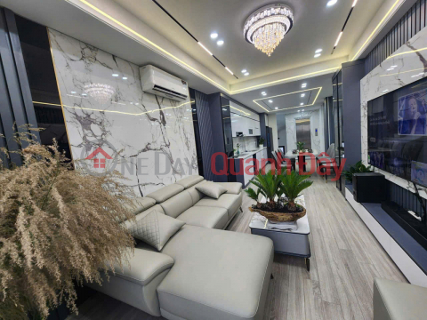 Bán nhà mới tinh 46m2 x 6 tầng Thạch Bàn - thang máy - full nội thất - nhỉnh 9 tỷ _0