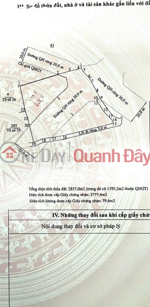 Property Search Vietnam | OneDay | Residential Sales Listings, Selling a prime plot of land near Vo Nguyen Giap Street, West Nha Trang, Khanh Hoa, area 2,777m2, ideal for investment.