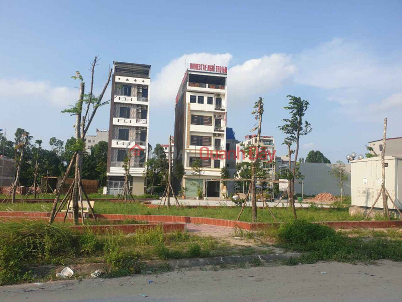 Selling 2 lots with wide frontage angle overlooking Chu Mau flower garden - Van Duong, City. Bac Ninh Sales Listings