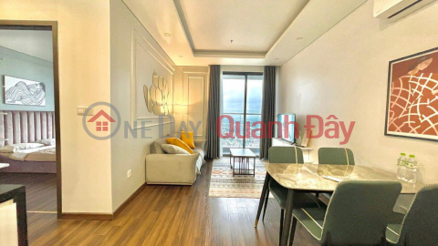 Hoang Huy Grand Hong Bang apartment for rent, 2 bedrooms, 2 bathrooms. Full of clothes. _0