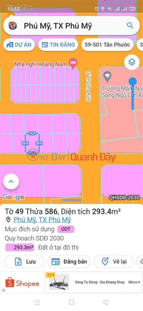 Owner urgently needs to sell Villa Lot ATA Phu My, Phu My Town - Ba Ria Vung Tau _0