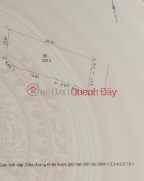 Property Search Vietnam | OneDay | Residential | Sales Listings SELL LAND VANNOI – DONG ANH. 325M2, CASH 12M