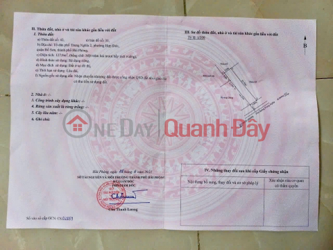 MẶT ĐƯỜNG TRUNG NGHĨA – 127M² GIÁ HIẾM CHỈ 25,X TRIỆU/M² – ZALO 0567 222 555 _0