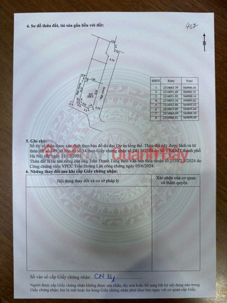 OWNER SELLS 105.5M2 LAND LOT IN DONG SON-CHUONG MY-HANOI Vietnam | Sales đ 3.5 Billion