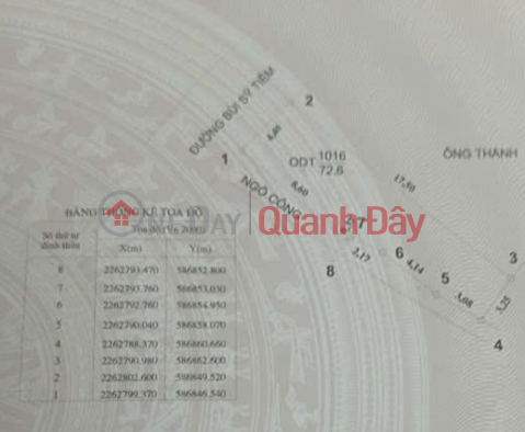 LAND FOR SALE WITH HOUSE FOR BUI SY TIEM - TIEN PHONG - THAI BINH CITY _0