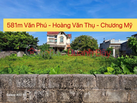 OWNER NEEDS TO SELL LOT OF 581M2 AT HOANG VAN THU-CHUONG MY-HANOI _0