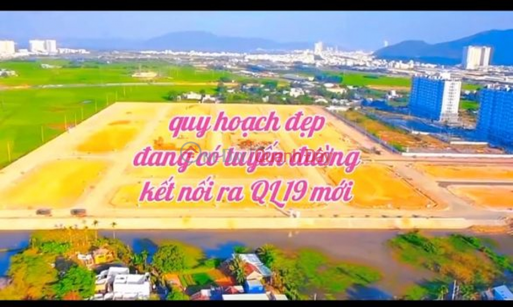 Selling land in Dinh market area. Near Ecohome Nhon Binh apartment building. Quy Nhon City Sales Listings