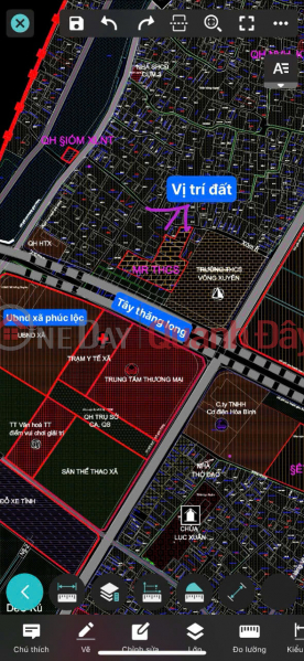 đ 2.96 Billion | Beautiful land lot for sale 80m2 in Nam Vong Ngoai village, Vong Xuyen commune, Phuc Tho