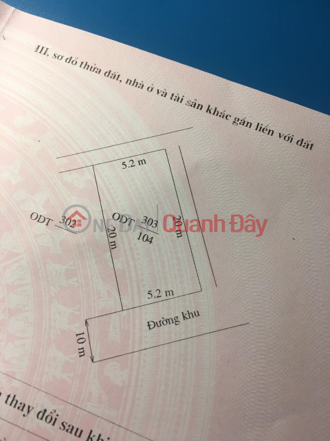 OWNERS NEED TO SELL LAND LOT - CHEAP PRICE In Quan Lao Town, Yen Dinh District, Thanh Hoa Province _0