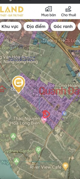 Only 13.5 million\\/m2 super nice land in Thach Cau area, 8.6m frontage, 4m open lane. Area 188m2 Sales Listings