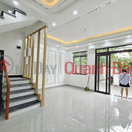 Selling a newly built house facing alley 2 Trung Luc, area 43m 4 floors PRICE 4.2 billion cars parked at the door _0