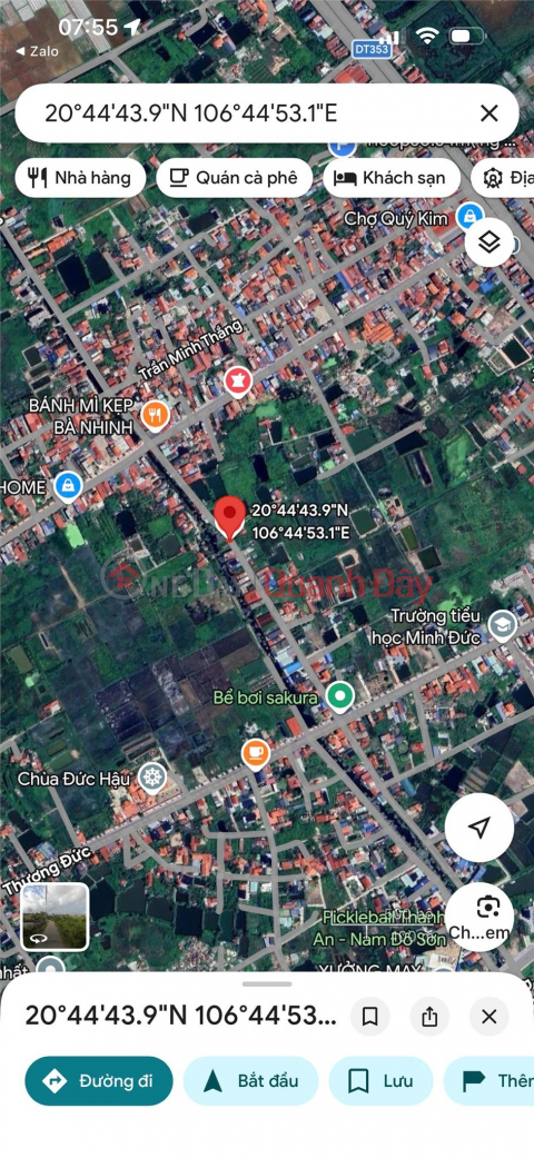 [1,85 TỶ] LÔ ĐẤT ĐẸP TẠI TỔ DÂN PHỐ NGUYỄN HUỆ NAM ĐỒ SƠN ZALO 0567 222 555 _0