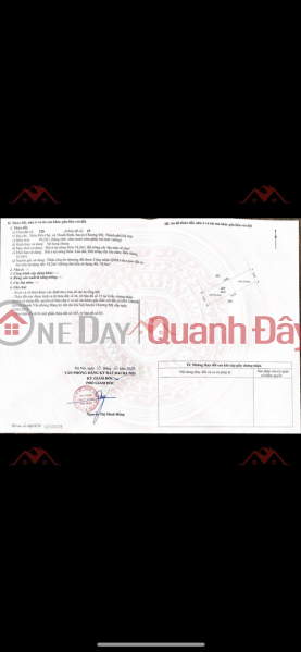 đ 3,7 tỷ CHÍNH CHỦ CẦN BÁN LÔ ĐẤT 99,2M TẠI THANH BÌNH-CHƯƠNG MỸ-HÀ NỘI
