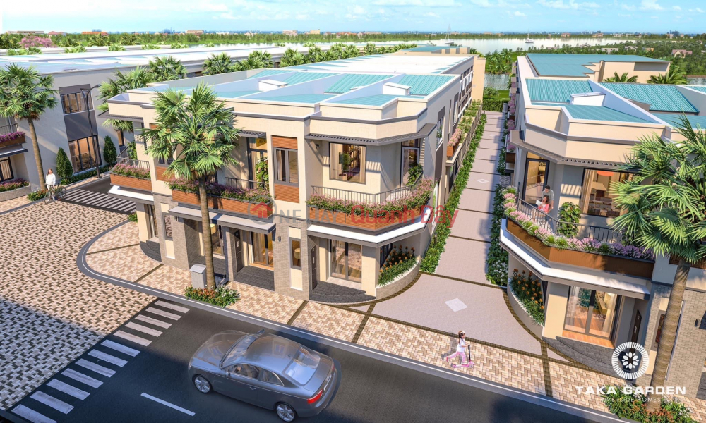 2-storey townhouse in the center of Long An, Only 1.6 billion, VCB loan 70%, interest free 24 months., Vietnam Sales | đ 1.6 Billion