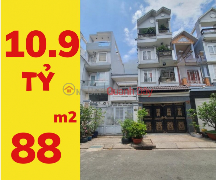 House for sale 4 floors, Phu Thuan frontage, 4x22m, price 10.9 billion, open office, Phu Thuan, District 7 Sales Listings