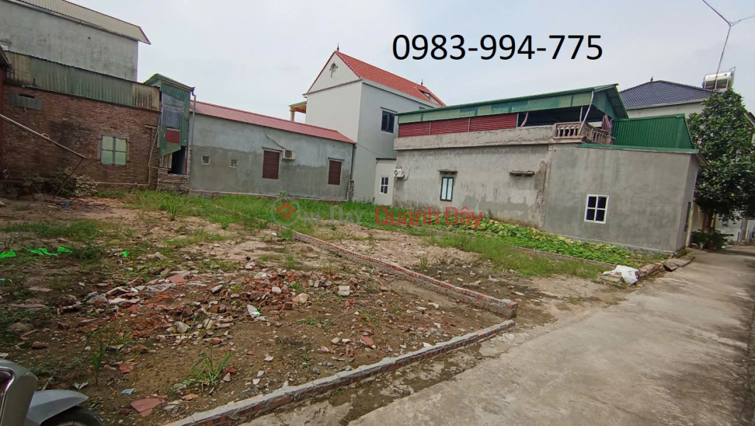 LAND FOR SALE IN LUONG TAI, BAC NINH. 100M2 * 6M FRONTAGE * 1.1 BILLION. CAR ROAD, CRAFT VILLAGE. Sales Listings