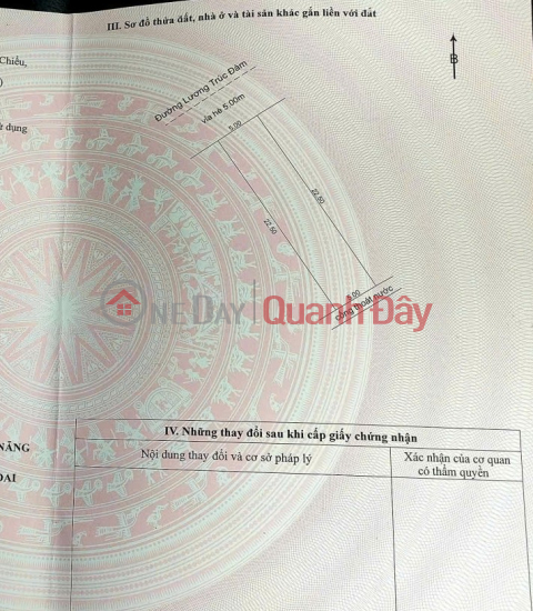 ĐẤT MẶT TIỀN ĐƯỜNG 10,5m GẦN NGAY BẾN XE ĐÀ NẴNG _0