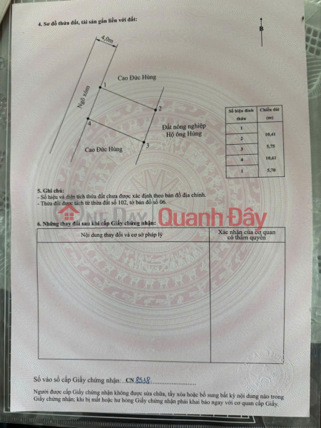 Chỉ hơn 1 tỷ sở hữu nhà vườn mini Kính Trực Tân Phong Kiến Thụy - ZALO 0567 222 555 Niêm yết bán