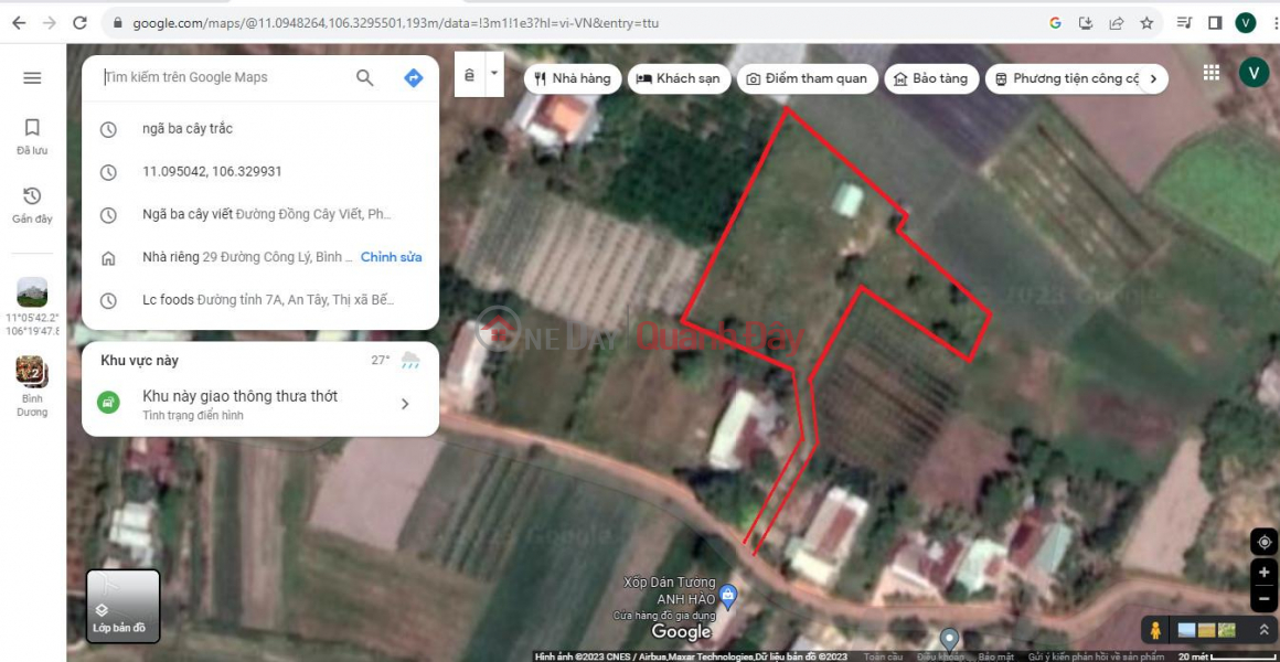 BEAUTIFUL LAND FOR OWNER - GOOD PRICE For Sale In Village 4, Phuoc Dong Commune, Go Dau District - Tay Ninh, Vietnam Sales | ₫ 4.2 Billion