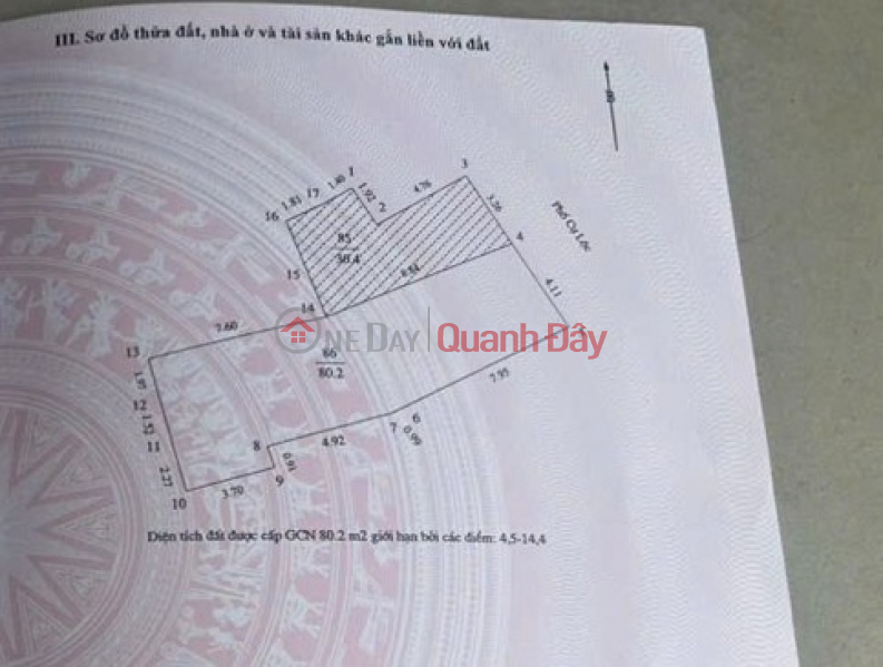 Property Search Vietnam | OneDay | Residential Sales Listings, (100% real news) Selling mini apartment 81m2 x 18P on Cu Loc street - Thanh Xuan - Cash flow 1.5 billion\\/year