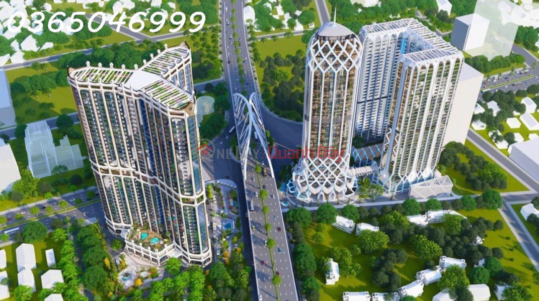 Customer needs money so wants to urgently transfer a 1.5-bedroom luxury apartment in Doji Diamond Crown project Le Hong Phong Sales Listings