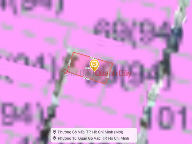 đ 2,9 tỷ Nhà Vuông 2 tầng 20m2 – Quang Trung QV