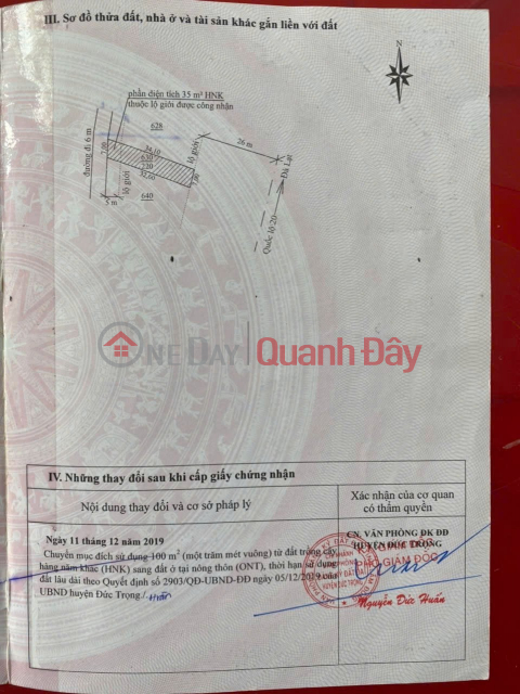 CHÍNH CHỦ BÁN LÔ ĐẤT ĐẸP – TẶNG KÈM NHÀ ĐANG CHO THUÊ – MẶT TIỀN QUỐC LỘ 20 _0