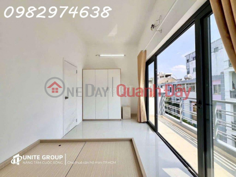 Apartment for rent in Tan Binh District, 55m2, 2 bedrooms, 1 bathroom, price 12.5 million VND\/month. _0