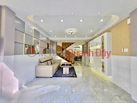 House with street frontage on Huynh Tan Phat alley, 3 floors, 4.95 billion VND, next to Phu My Hung. _0
