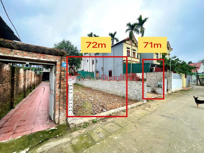 CHÍNH CHỦ CẦN BÁN LÔ ĐẤT 72M TẠI QUẢNG BỊ-CHƯƠNG MỸ-HÀ NỘI Niêm yết bán