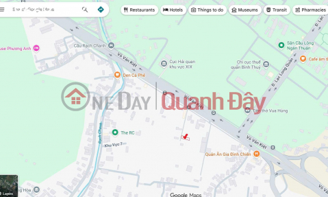 Prime property - Land plot on Vo Van Kiet street, 5m wide road opposite Hung Temple, 108.8 m², investment price. _0