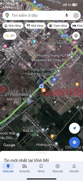 Property Search Vietnam | OneDay | Nhà ở Niêm yết bán | ĐẤT ĐẸP - GIÁ TỐT – CHÍNH CHỦ Cần Bán Gấp Lô Đất Tại TP Châu Đốc - An Giang