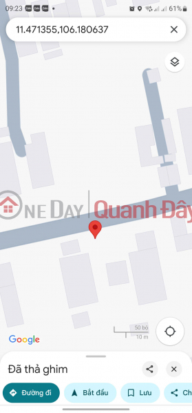 Property Search Vietnam | OneDay | Residential | Sales Listings Land for Sale on Asphalt Road DT809 in Tan Hung, Tay Ninh - 493.7m2 Residential Land 162m2 - Price Only 1.5 Billion