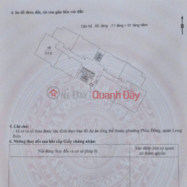 Căn góc 123m², 3PN, 3WC tại Sunrise Phúc Đồng, Long Biên – Lh 0989894845 Niêm yết bán