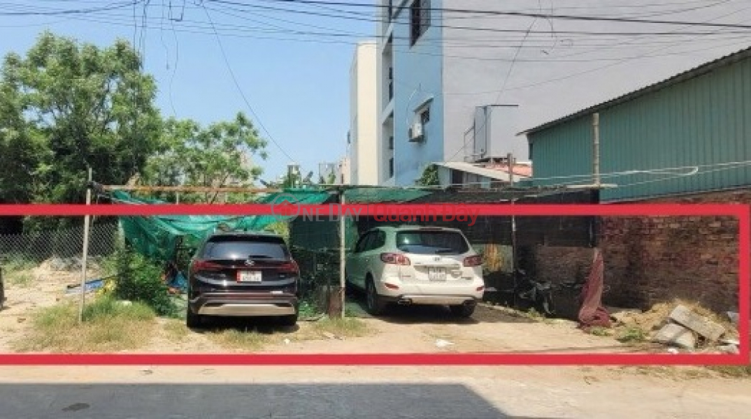 ► Land on Dang Vu Hy Street, 7.5m wide road near My Khe Beach, 225m2, 8.3m wide Sales Listings