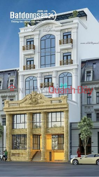 Selling 11-storey VIP building on Cau Giay street - Nguyen Van Huyen Dt398m2 Mt12m. Price 260 billion Sales Listings