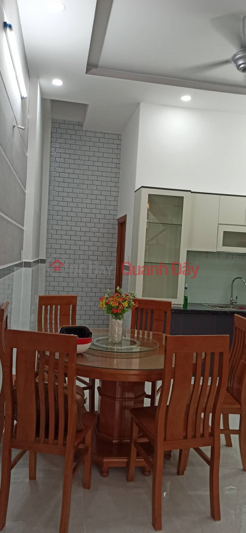 Newly built beautiful house, 8m wide truck alley adjacent to No. 8, Linh Xuan, Thu Duc, only 5 billion 9 _0